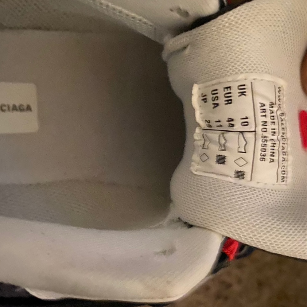 Balenciaga Track Leather Trainers - Picture 8 of 8